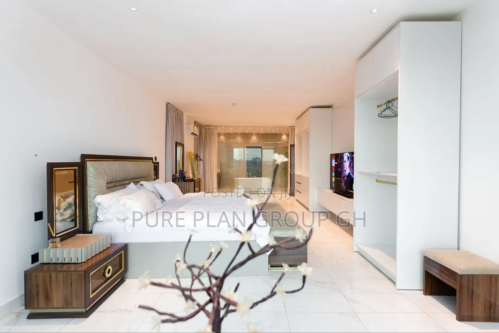 Furnished 3bdrm Apartment in East Legon Hill for rent in East Legon