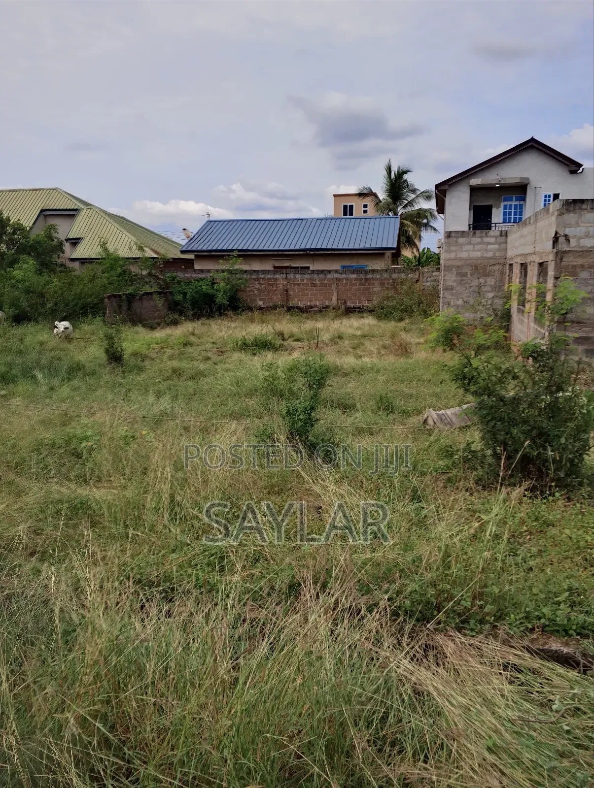 Nice Half Plot Klagon With TDC Documents by Regimaneul Estates Fence in Tema Metropolitan