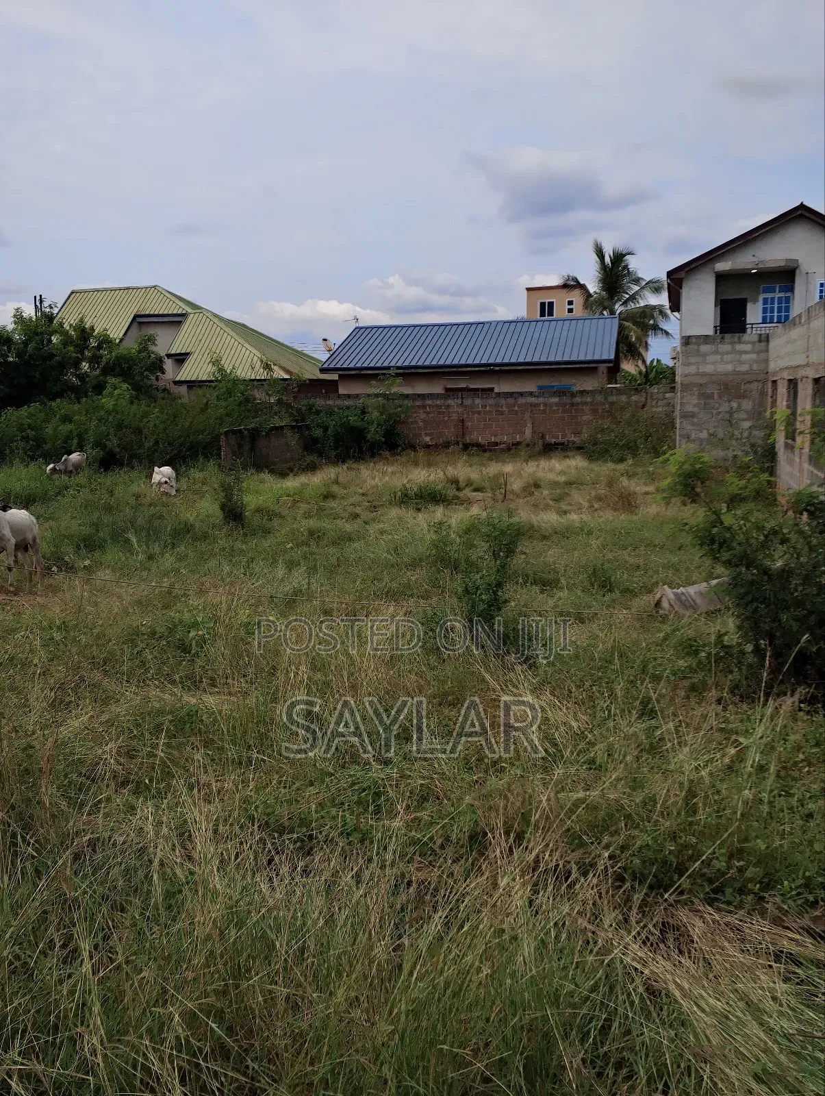 Nice Half Plot Klagon With TDC Documents by Regimaneul Estates Fence in Tema Metropolitan