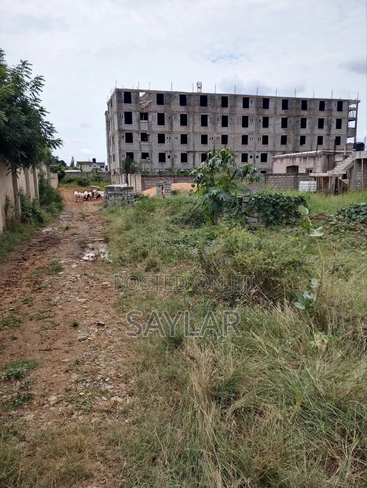 Nice Half Plot Klagon With TDC Documents by Regimaneul Estates Fence in Tema Metropolitan