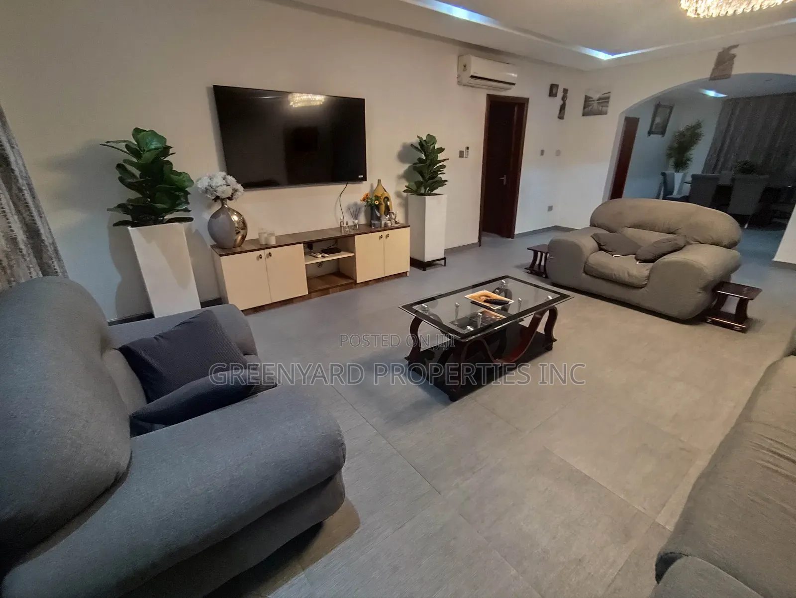 Furnished 3bdrm Apartment in Golf Hills, Achimota for rent in Achimota