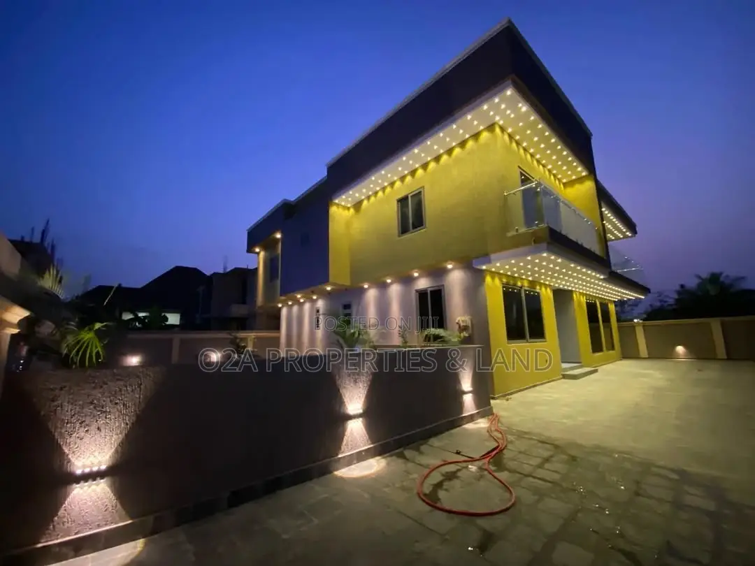 Furnished 4bdrm House in Ashaley Botwe, Lake Side Estate for rent in Lake Side Estate