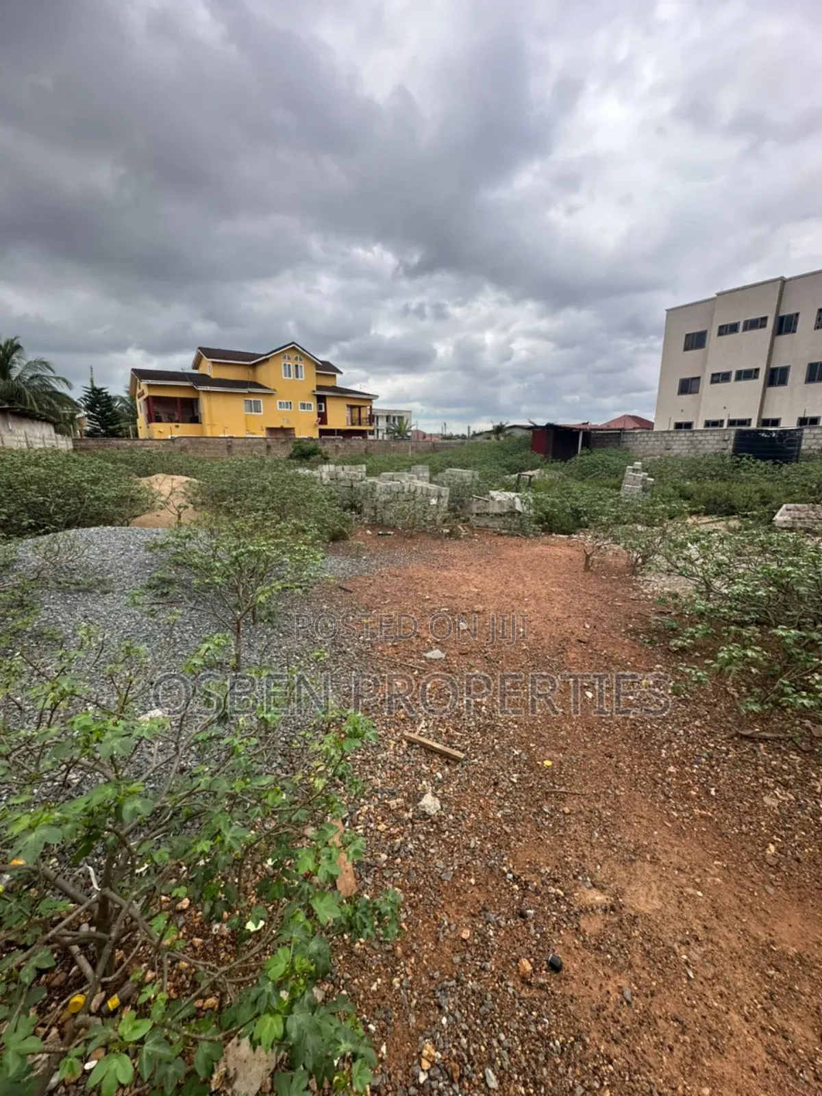 2 Half Plots of Titled Land for Sale at Spintex in Spintex