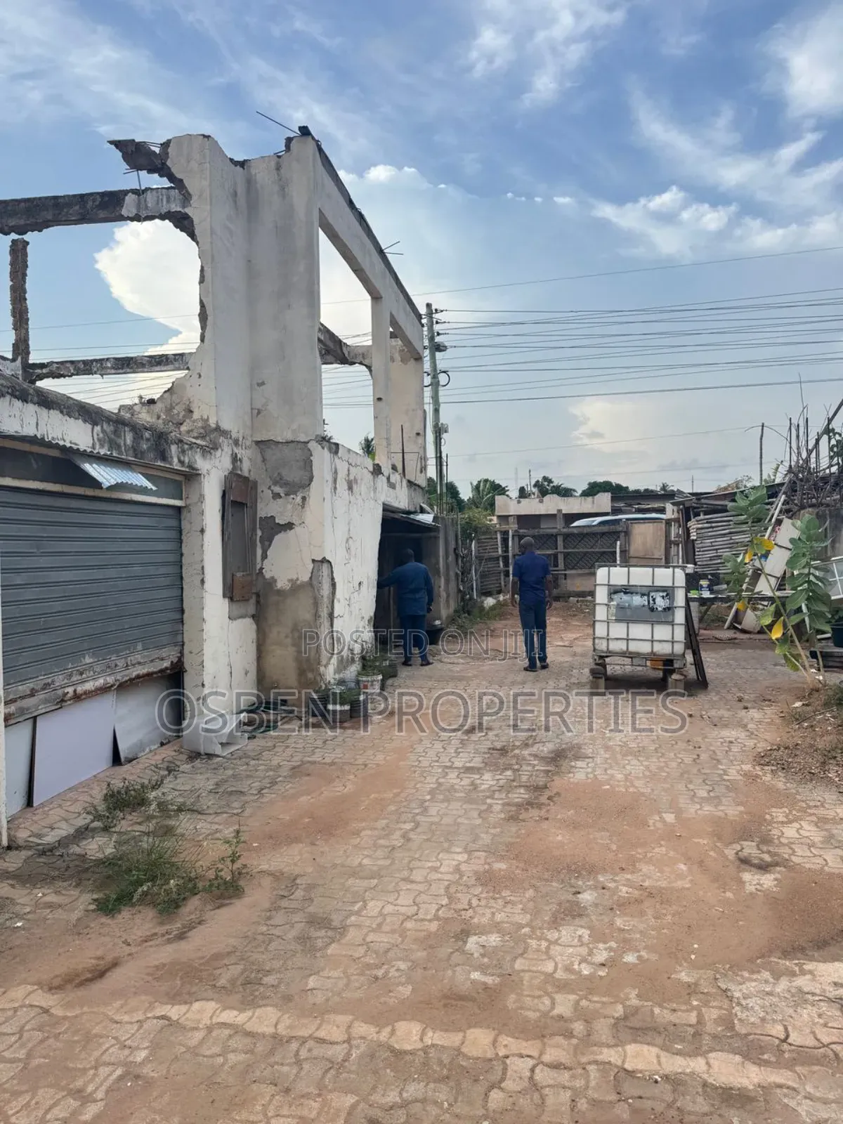 2 Plots of Roadside Land for Sale at Upsa in Spintex
