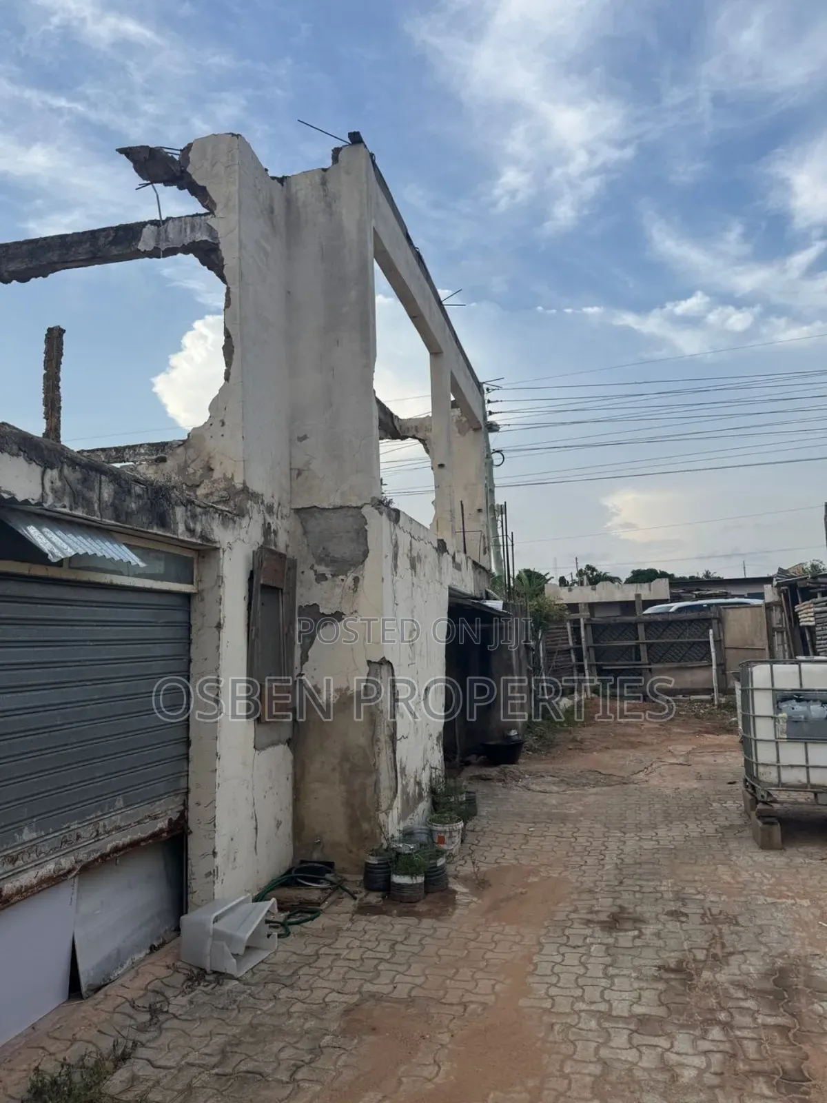 2 Plots of Roadside Land for Sale at Upsa in Spintex