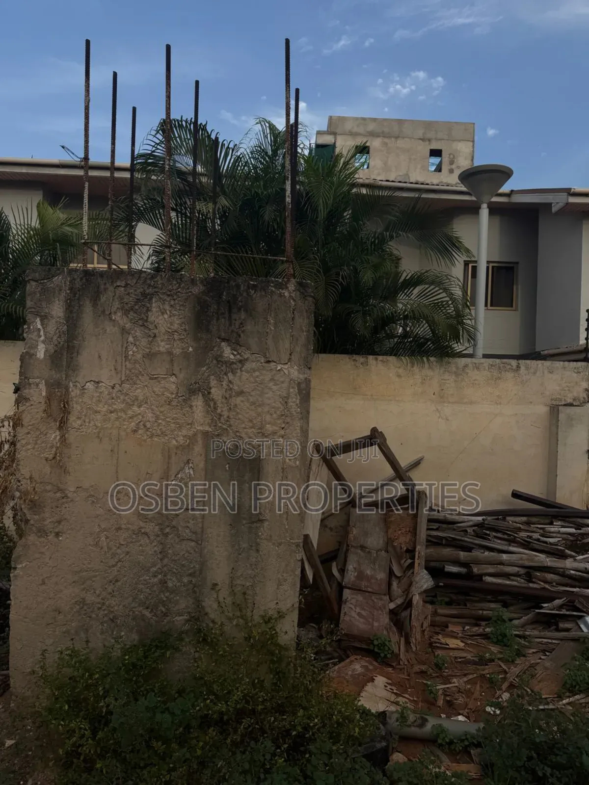 2 Plots of Roadside Land for Sale at Upsa in Spintex