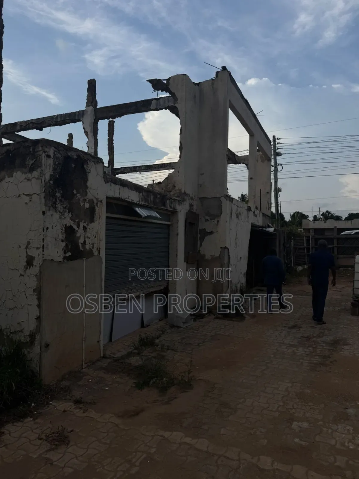 2 Plots of Roadside Land for Sale at Upsa in Spintex