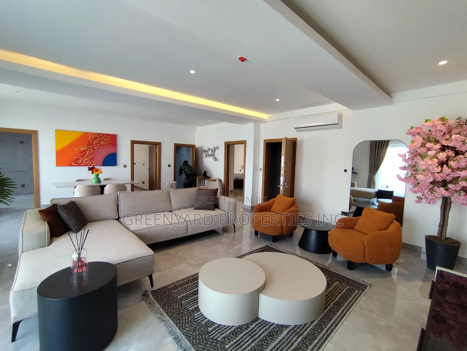 Furnished 2bdrm Apartment in American House, East Legon for rent in East Legon