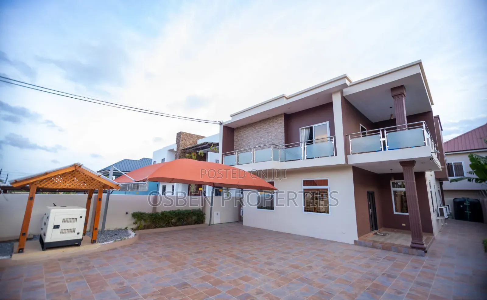 Furnished 4bdrm House in Osben Properties, Lake Side Estate for rent in Lake Side Estate