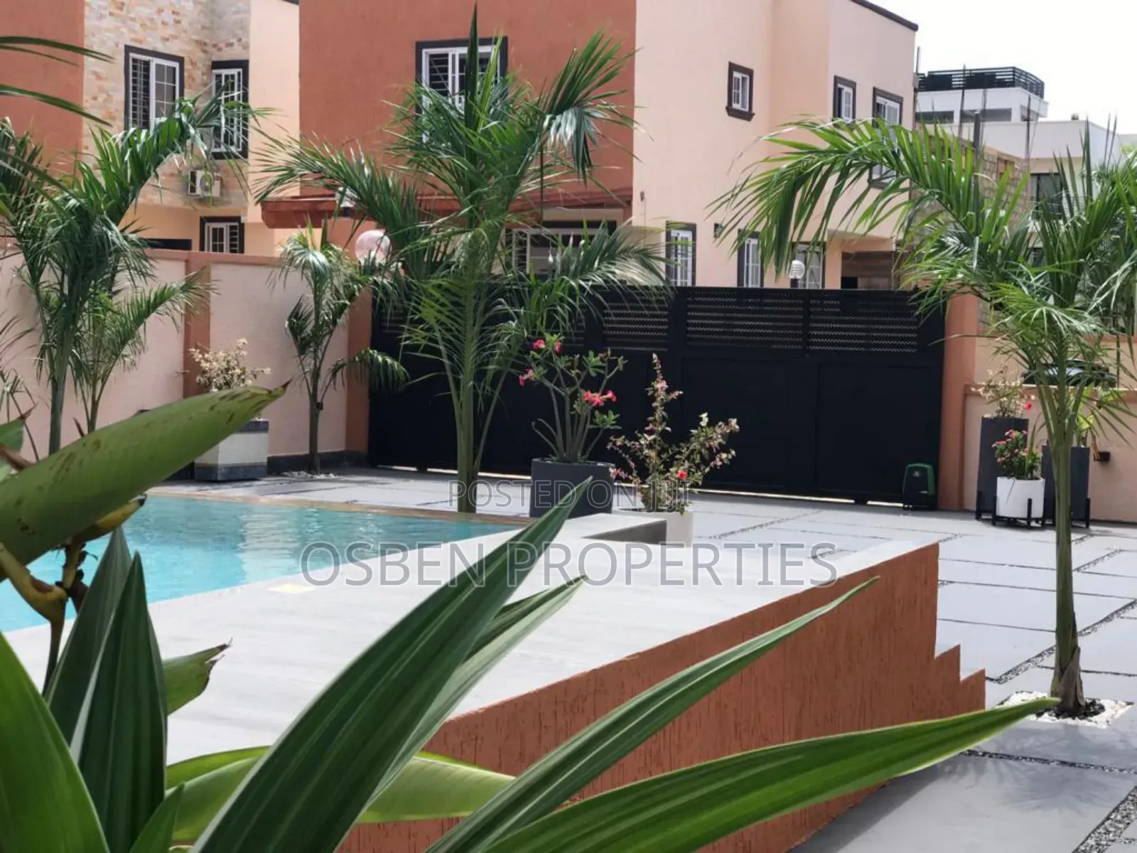 Furnished 4bdrm House in Osben Properties, Tseaddo for rent in Tseaddo