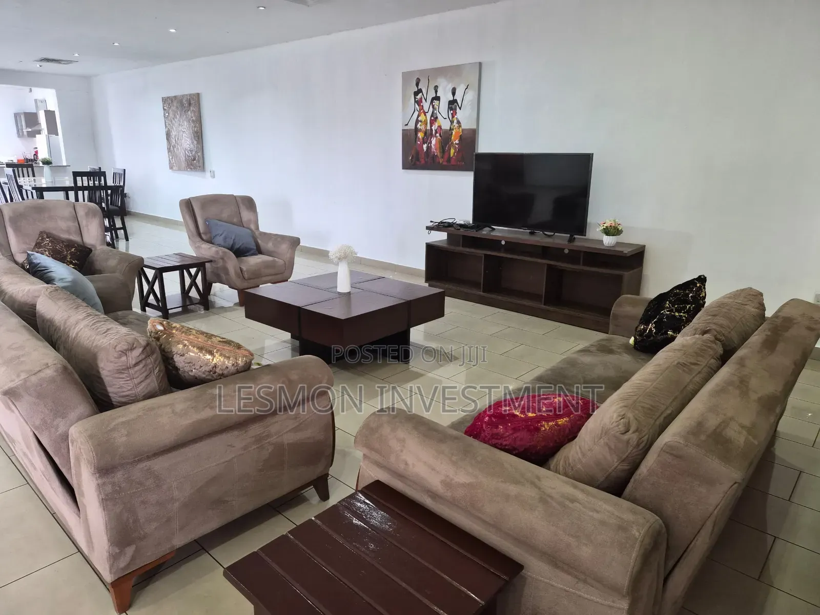 Furnished 3bdrm Apartment in Lesmon Investment, Boundary Road Area in Boundary Road Area
