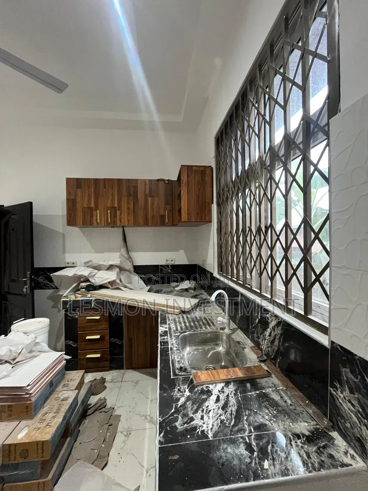 Furnished 1bdrm Apartment in Lesmon Investment, Spintex for rent in Spintex