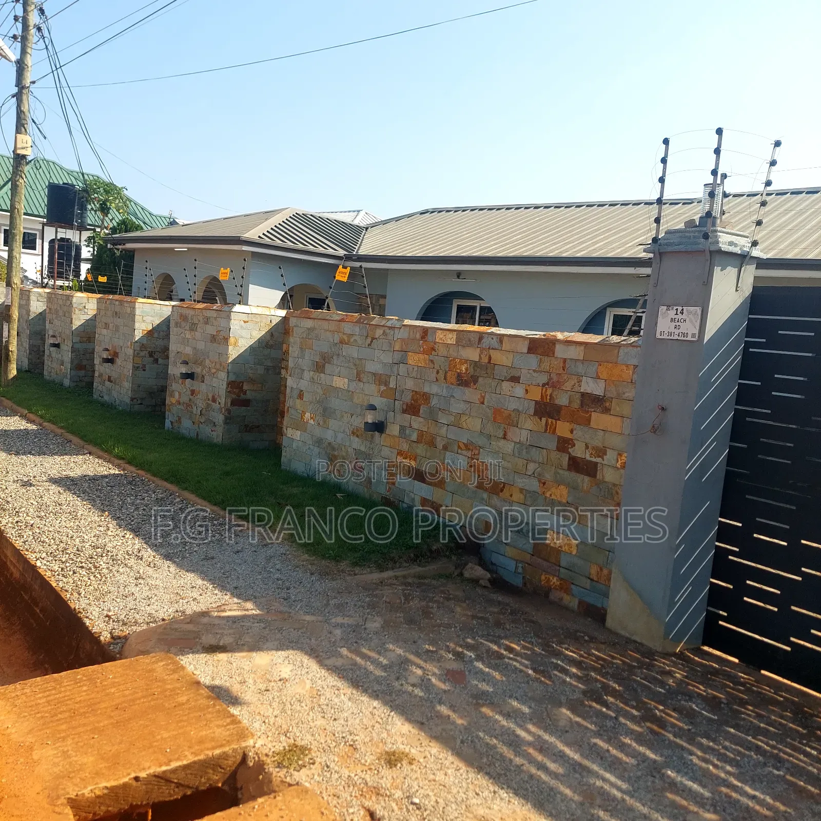 Furnished 3bdrm House in Kg Franco Properties, Sakumono for rent in Sakumono