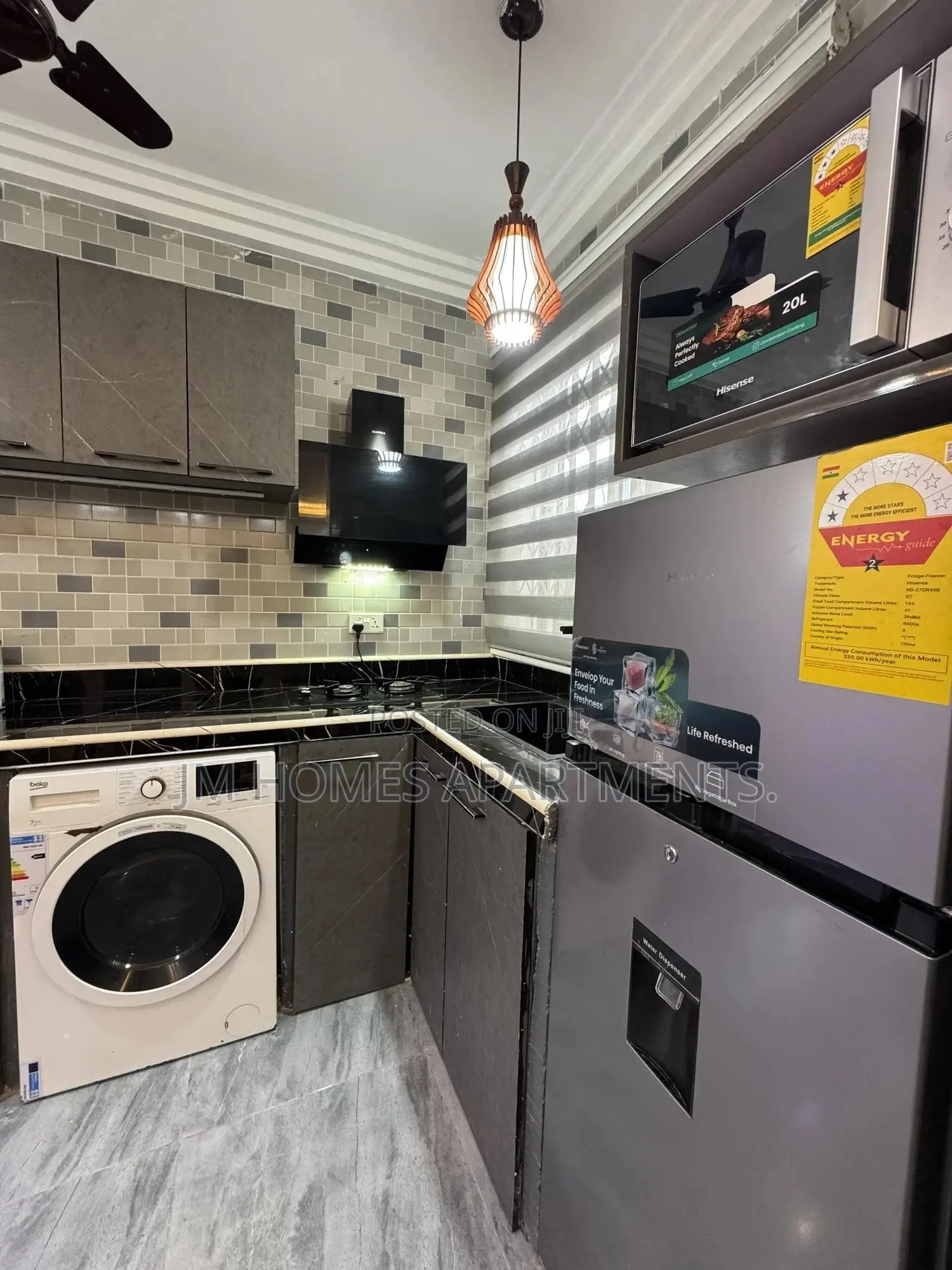 Daily Short Stay – Modern 2 Bedroom Apartment, Tema Comm 25 in Community 25