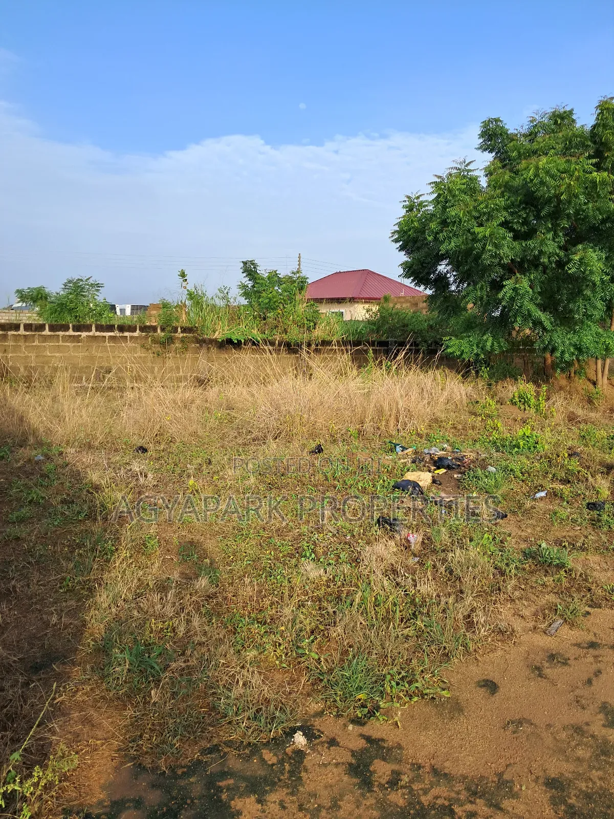1 2 Plot of Land for Sale in Amasaman