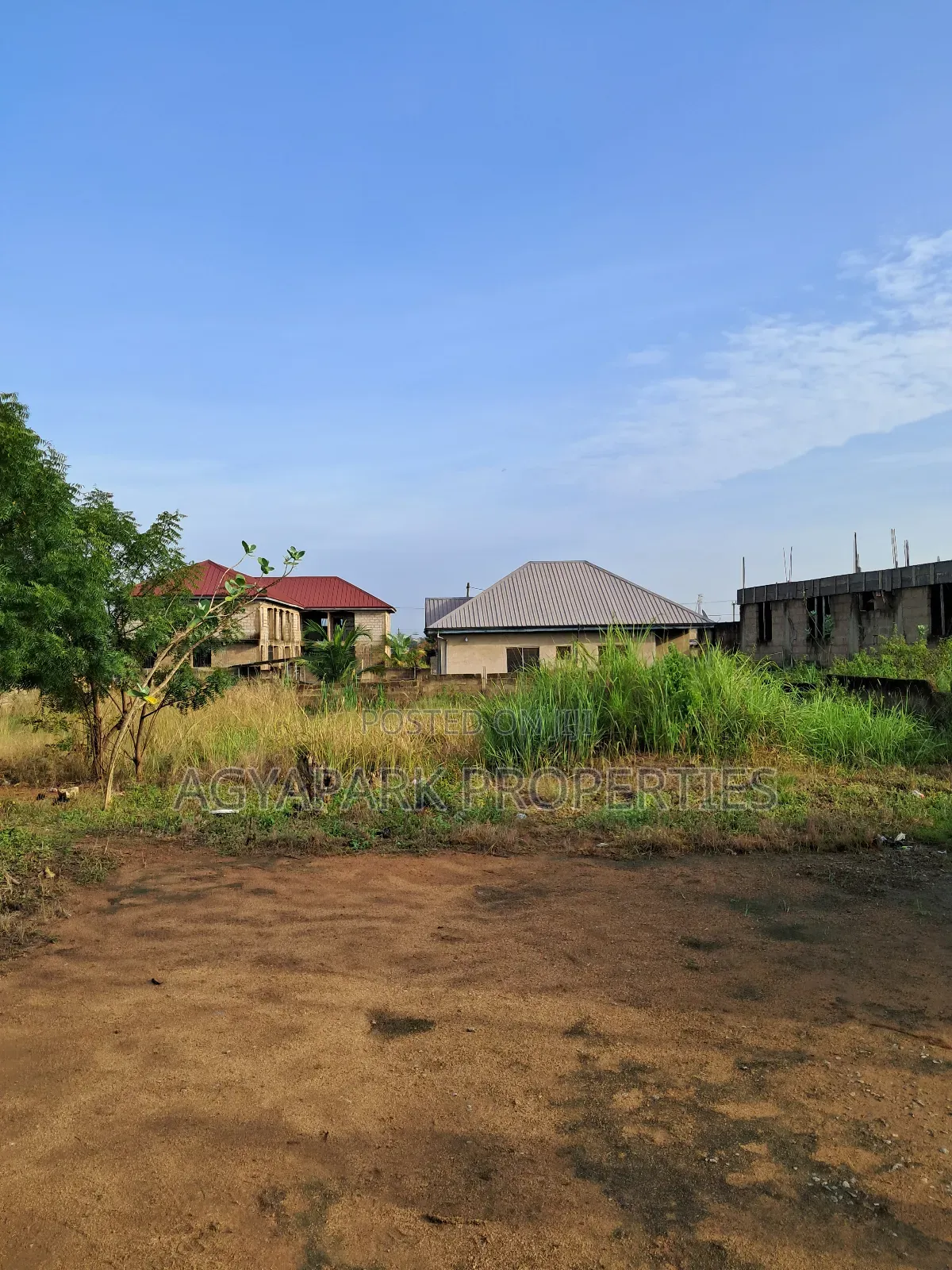 1 2 Plot of Land for Sale in Amasaman