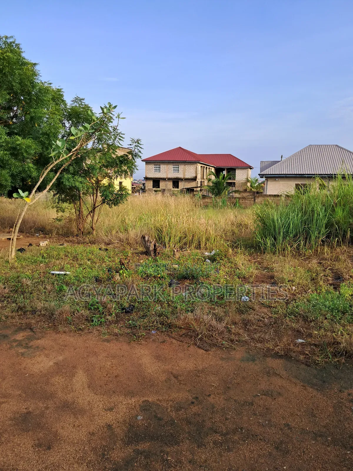 1 2 Plot of Land for Sale in Amasaman
