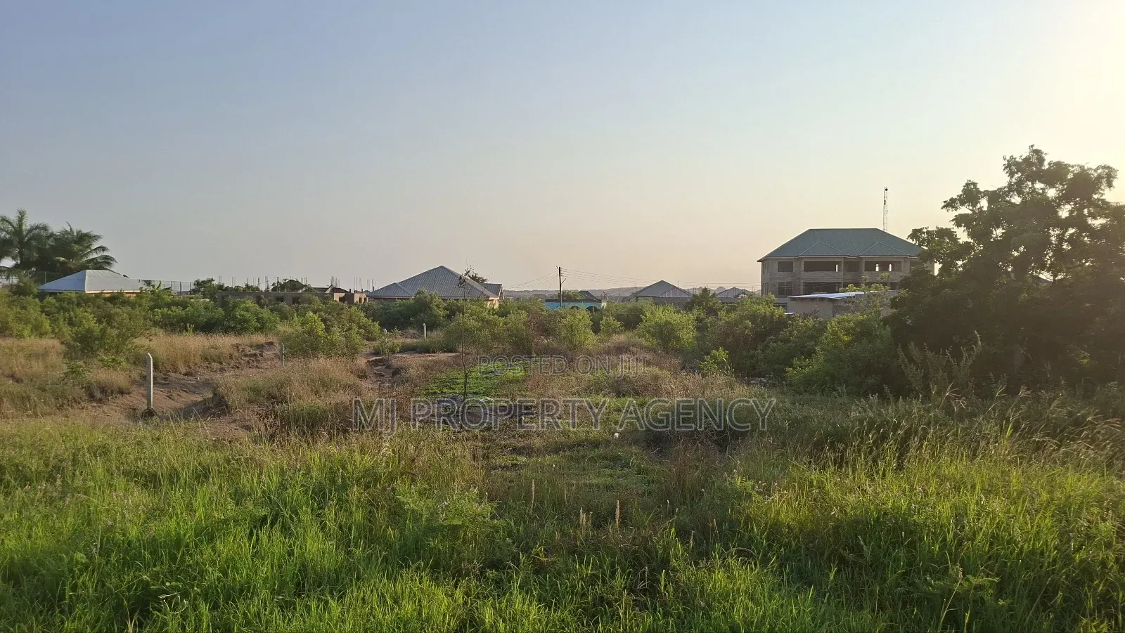 2 Plots on the Main Prampram Road in Community 25