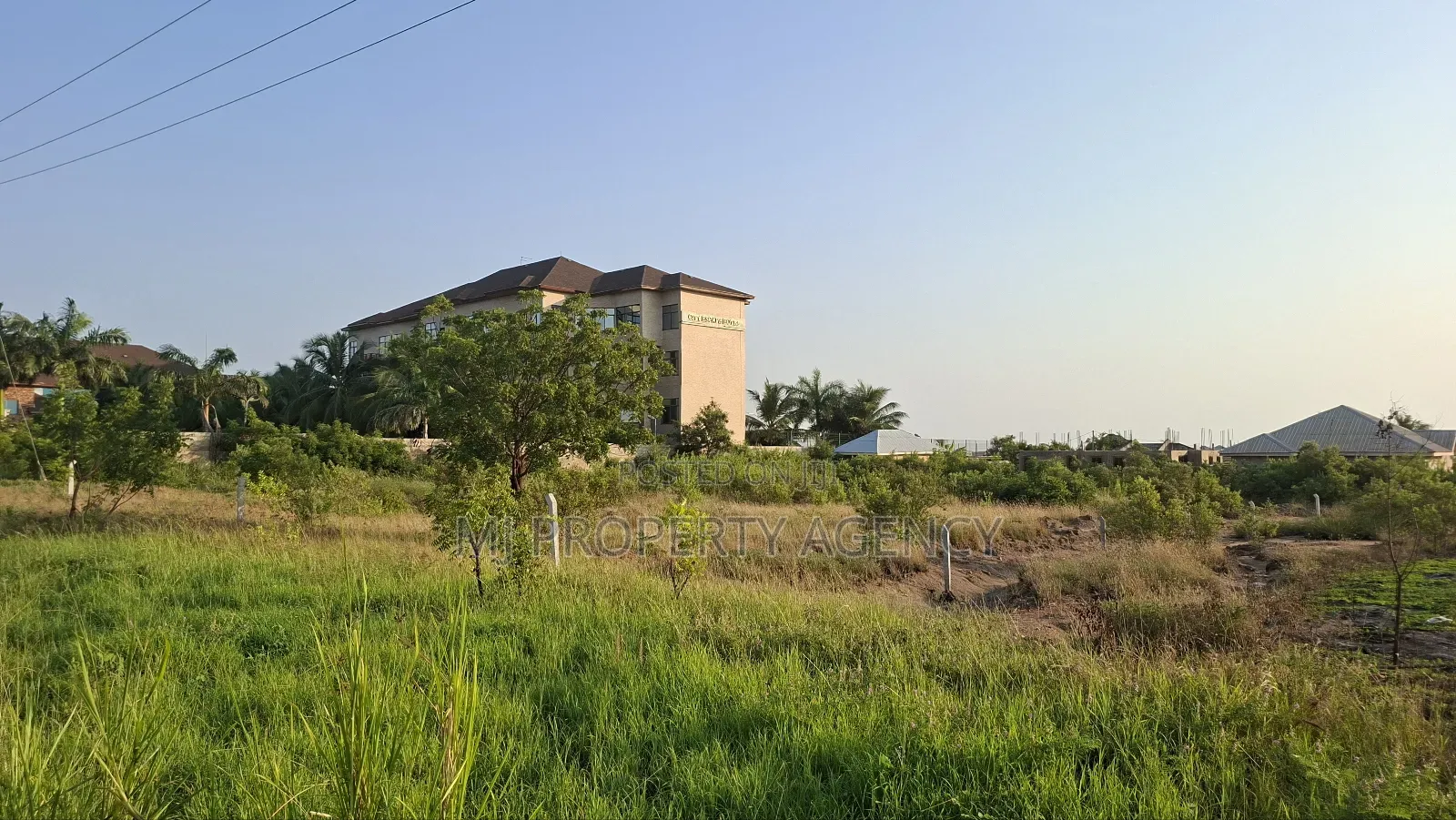 2 Plots on the Main Prampram Road in Community 25