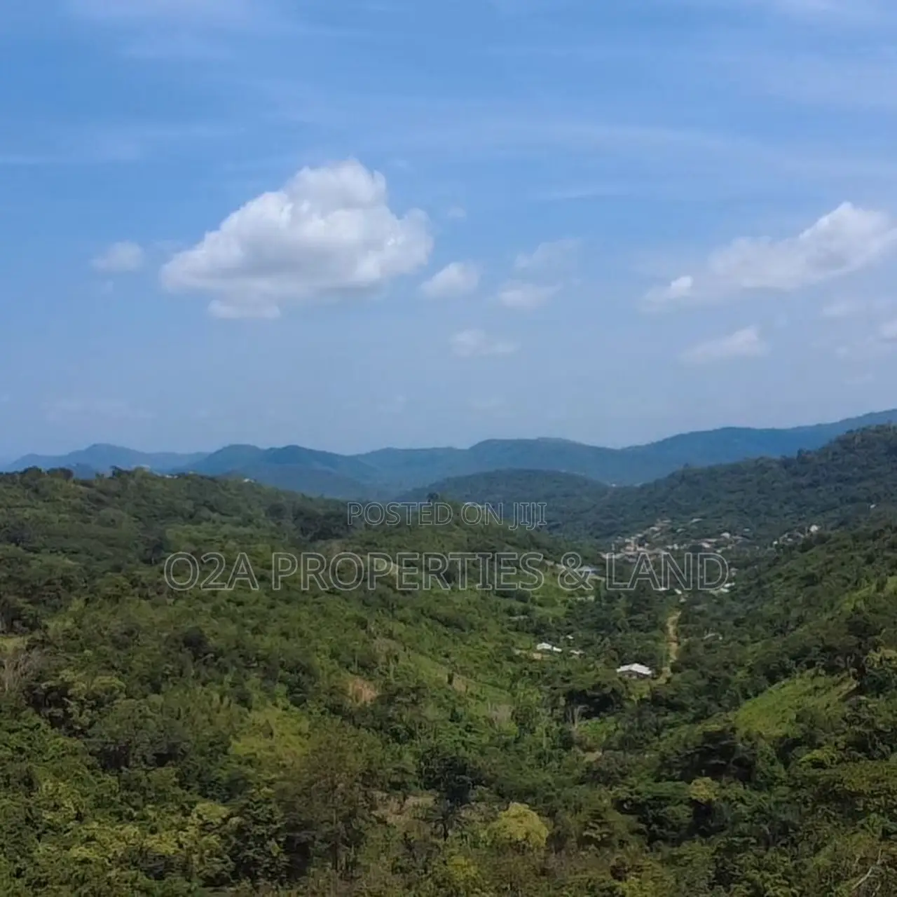 Executive 70×100 Ft Plot of Hill Land for Sale at Tema–Akosombo in Community 25