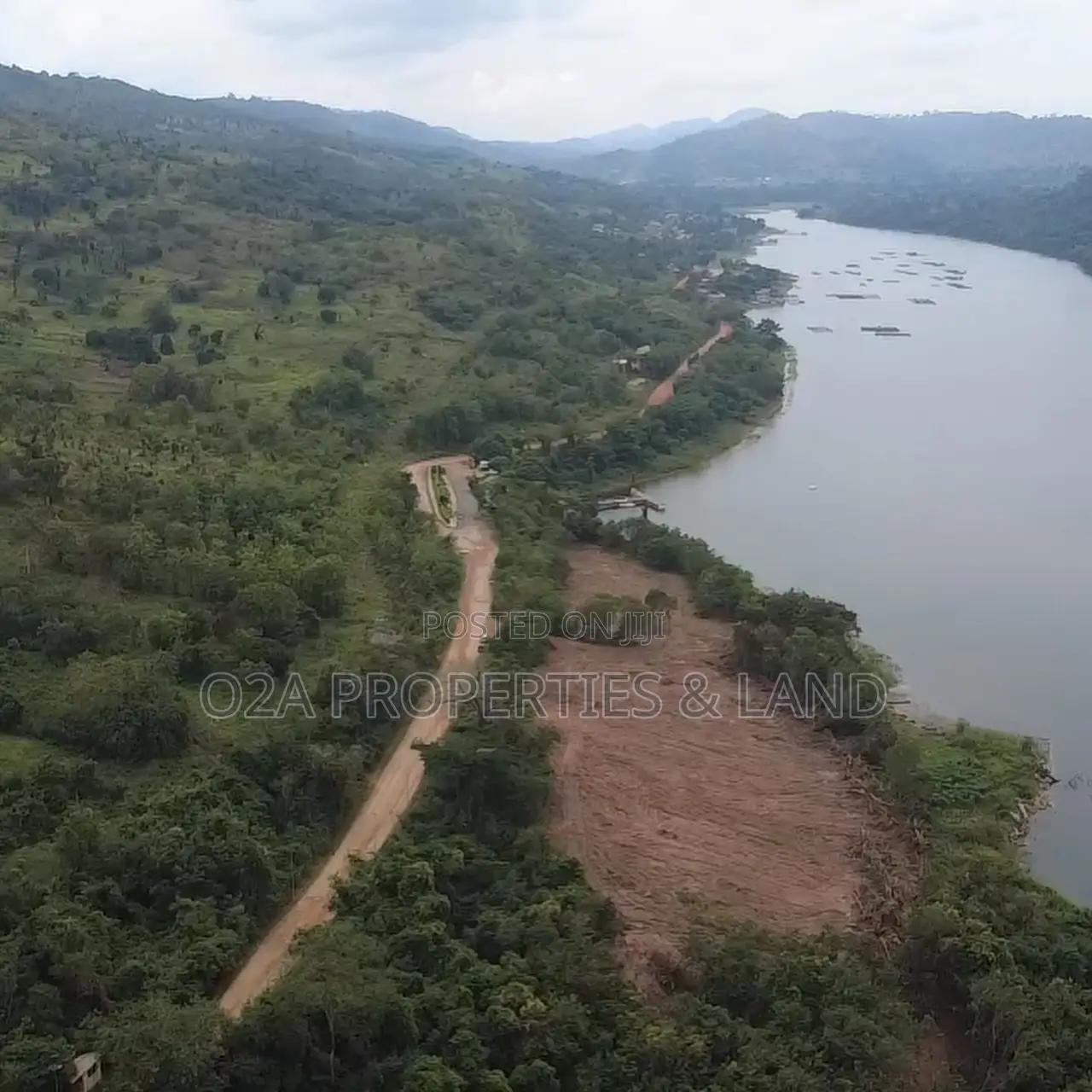 Executive Lakeside Land for Sale at Akosombo in Asuogyaman