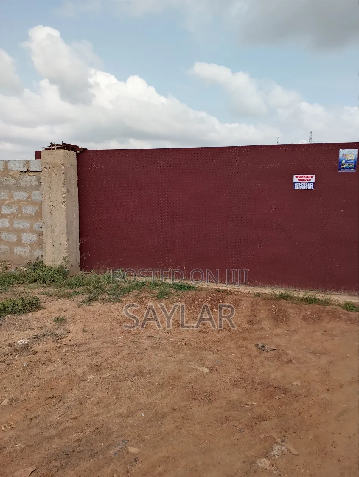 15 Acres Fully Fenced Facing the Motto Way,On Hot Sale in Tema Metropolitan