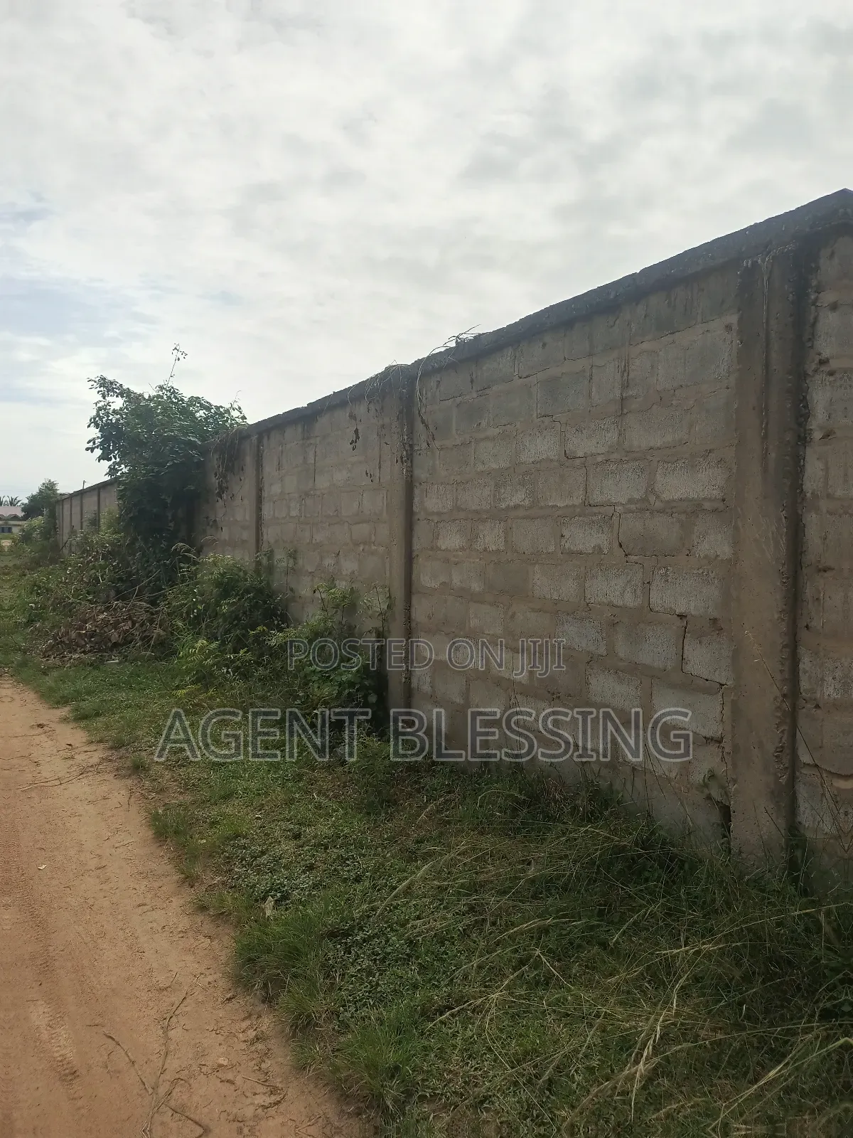 Completely Fenced Land for Sale at Gbetsile Near the Court in Tema Metropolitan