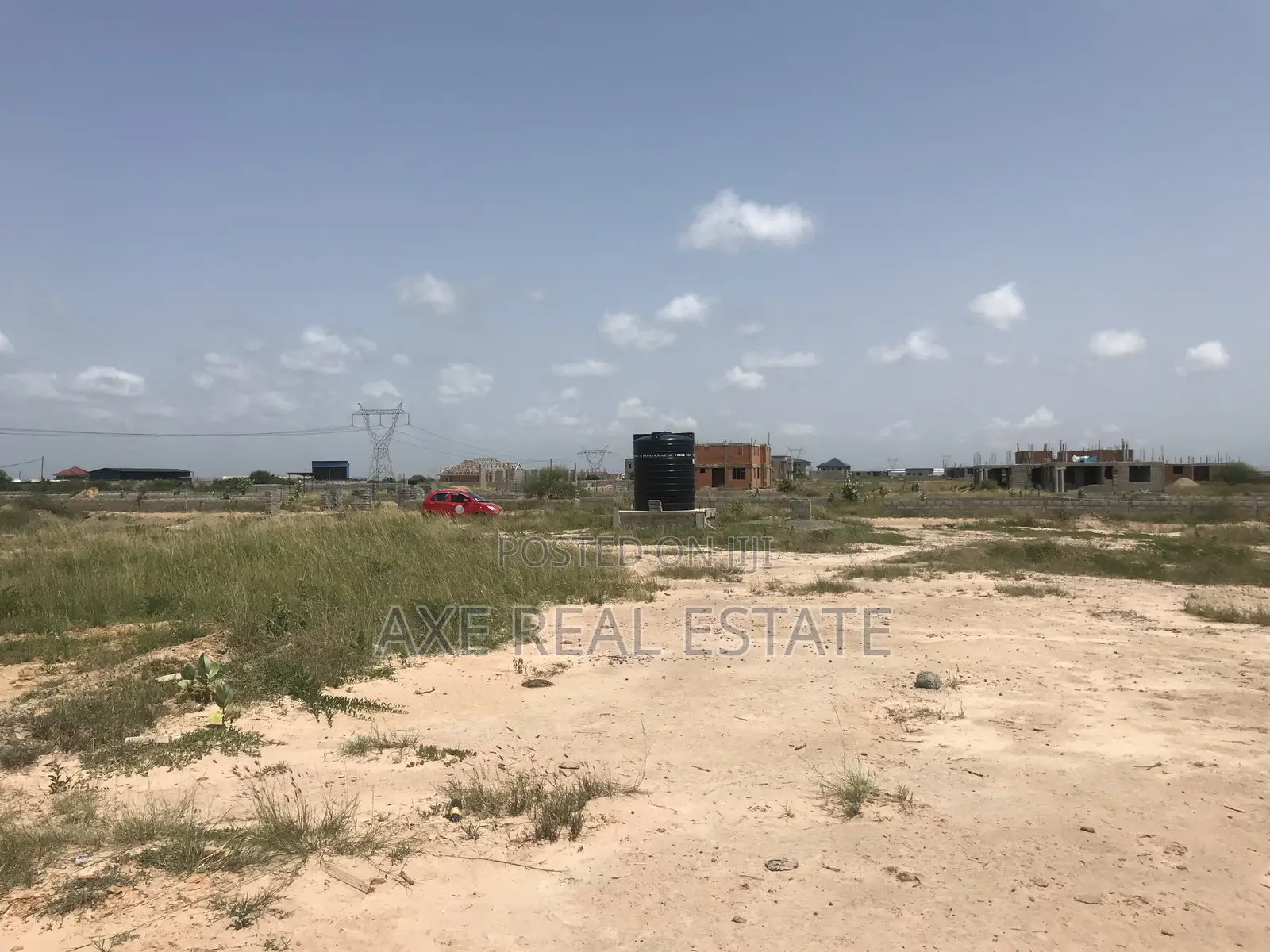 Service Plot at Ningo Prampram, New Accra City Extension in Prampram