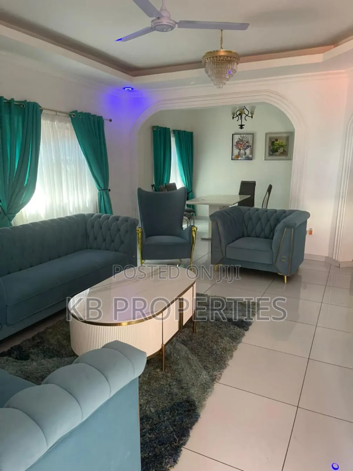 Furnished 3bdrm House in Kb Properties, Spintex for rent in Spintex