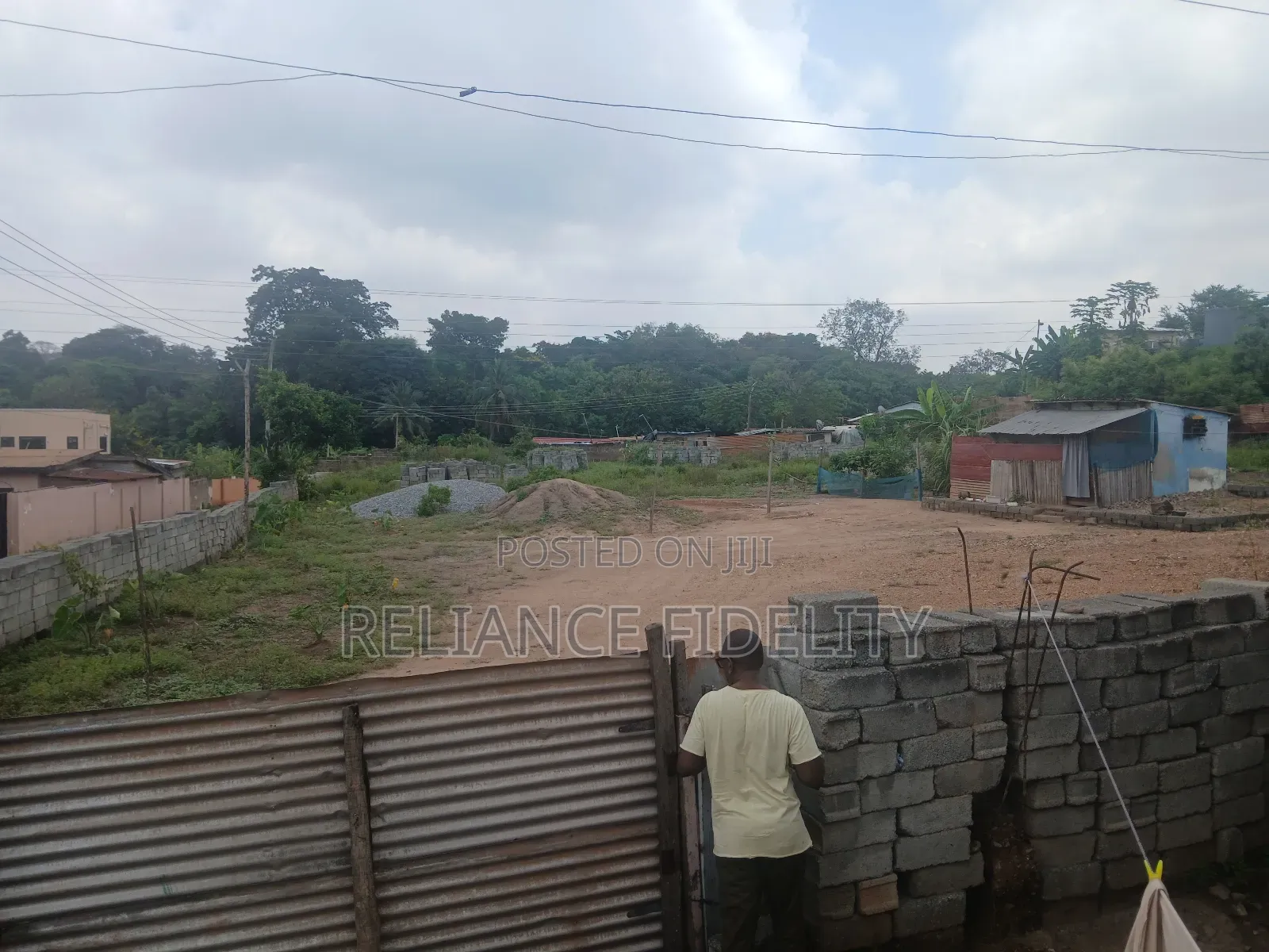 One Acre Land at Achimota Near Midland Hospital in Overhead