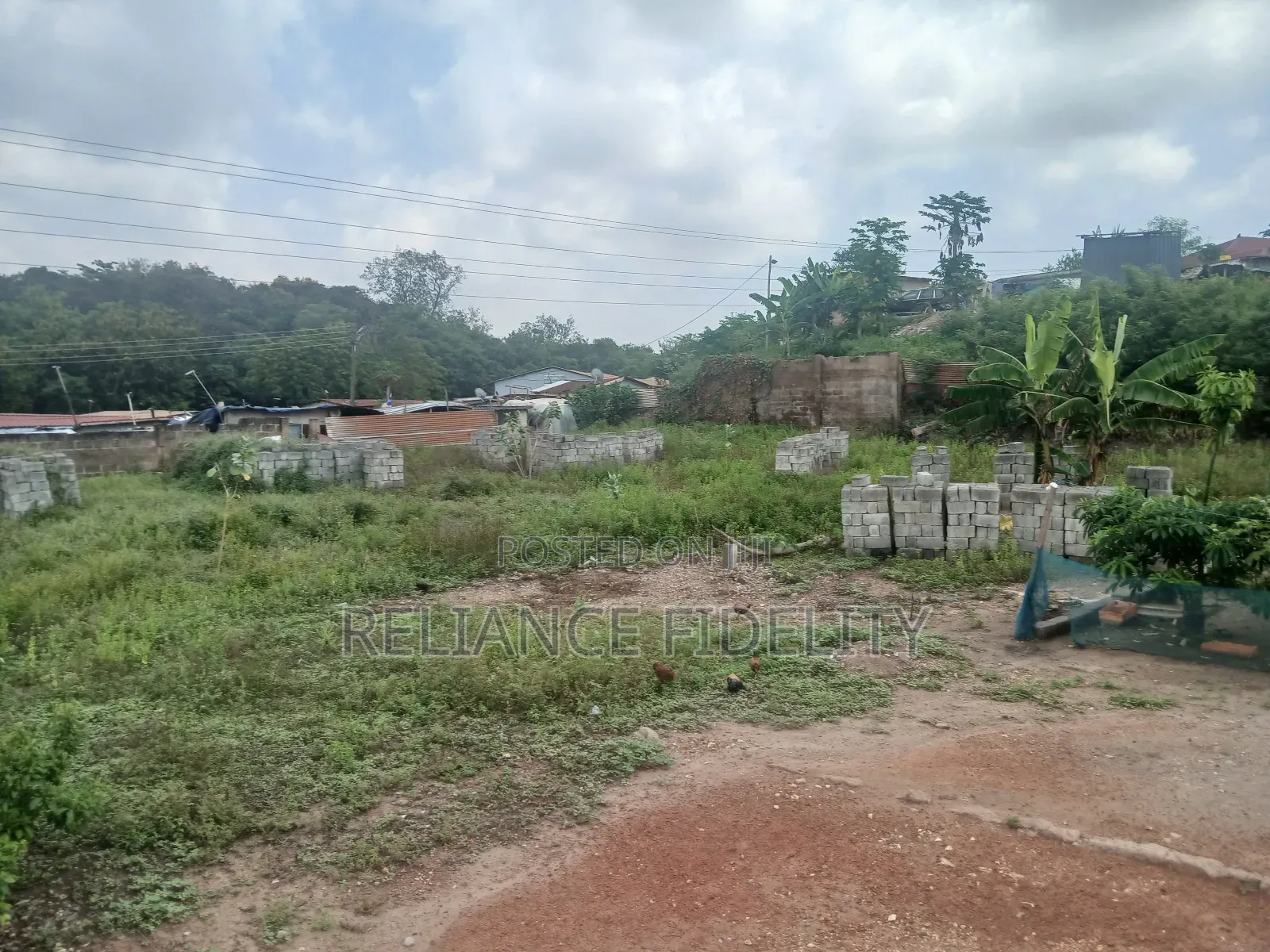 One Acre Land at Achimota Near Midland Hospital in Overhead