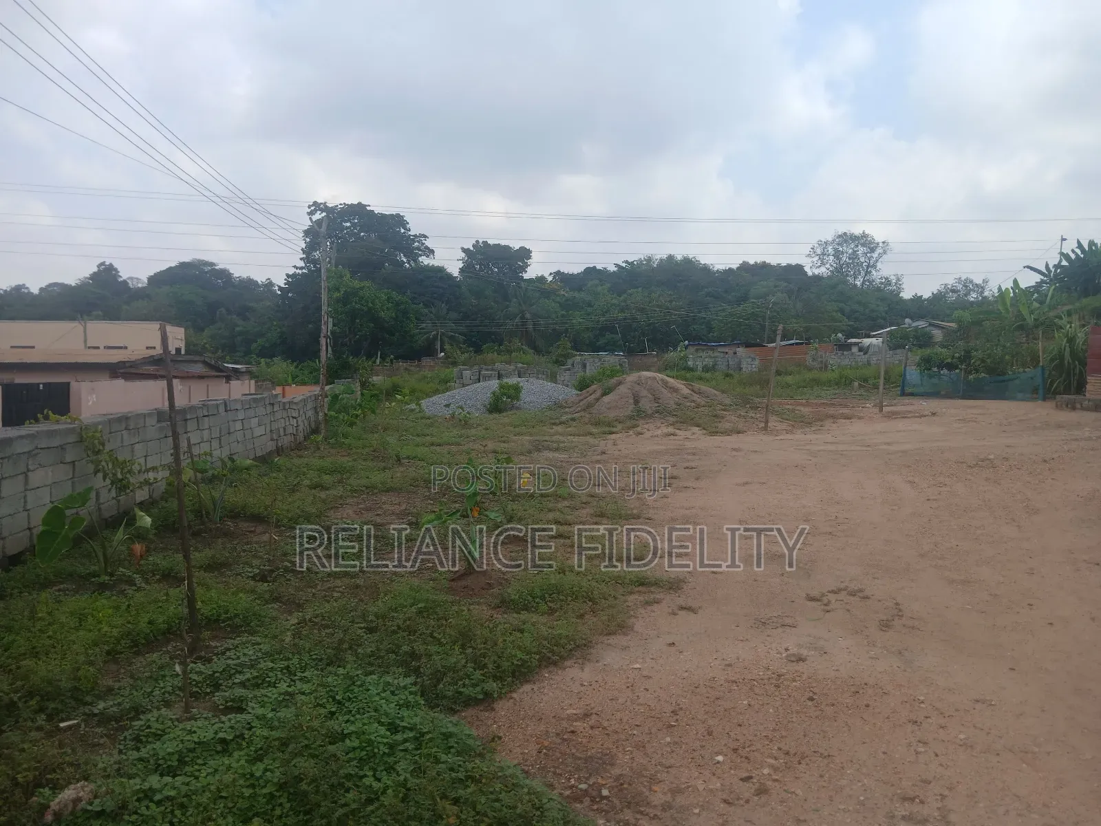One Acre Land at Achimota Near Midland Hospital in Overhead
