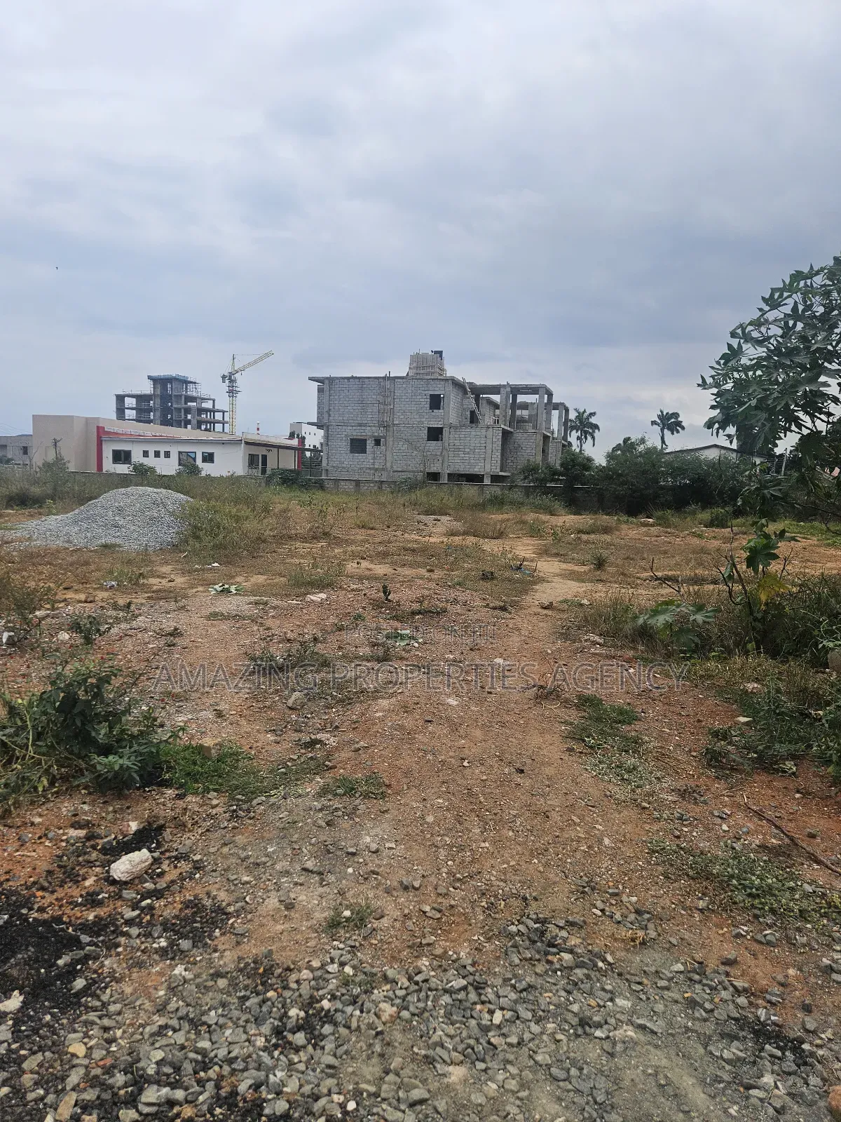 1.03, of an Acre Land With Walled Gated at West Labone in Labone