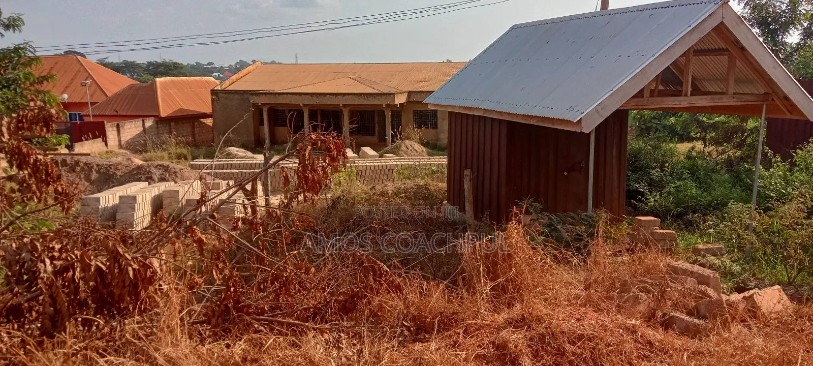 Yawhima Main Road Plot (First on Rd in Sunyani West