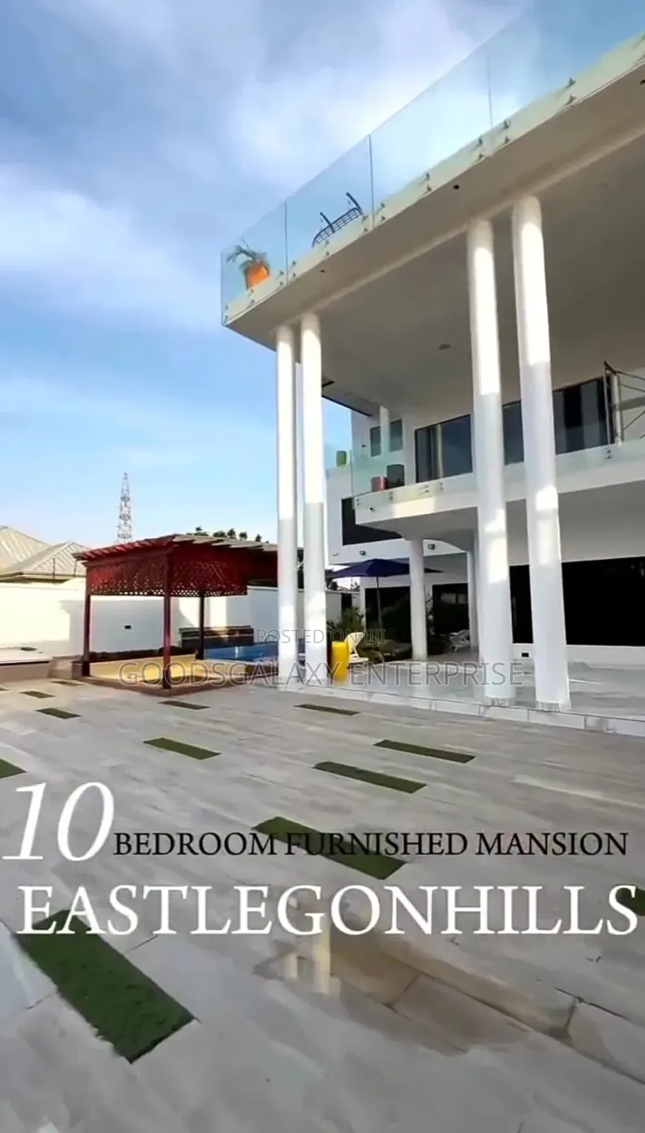 Furnished 10bdrm Mansion in Accra Metropolitan for sale in Accra Metropolitan