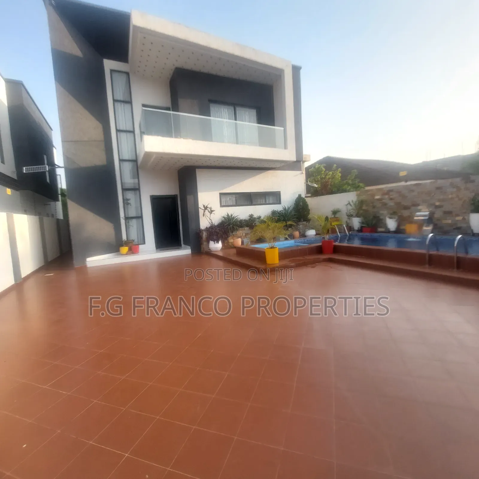 Furnished 4bdrm House in Kg.Franco Properties, East Legon for rent in East Legon