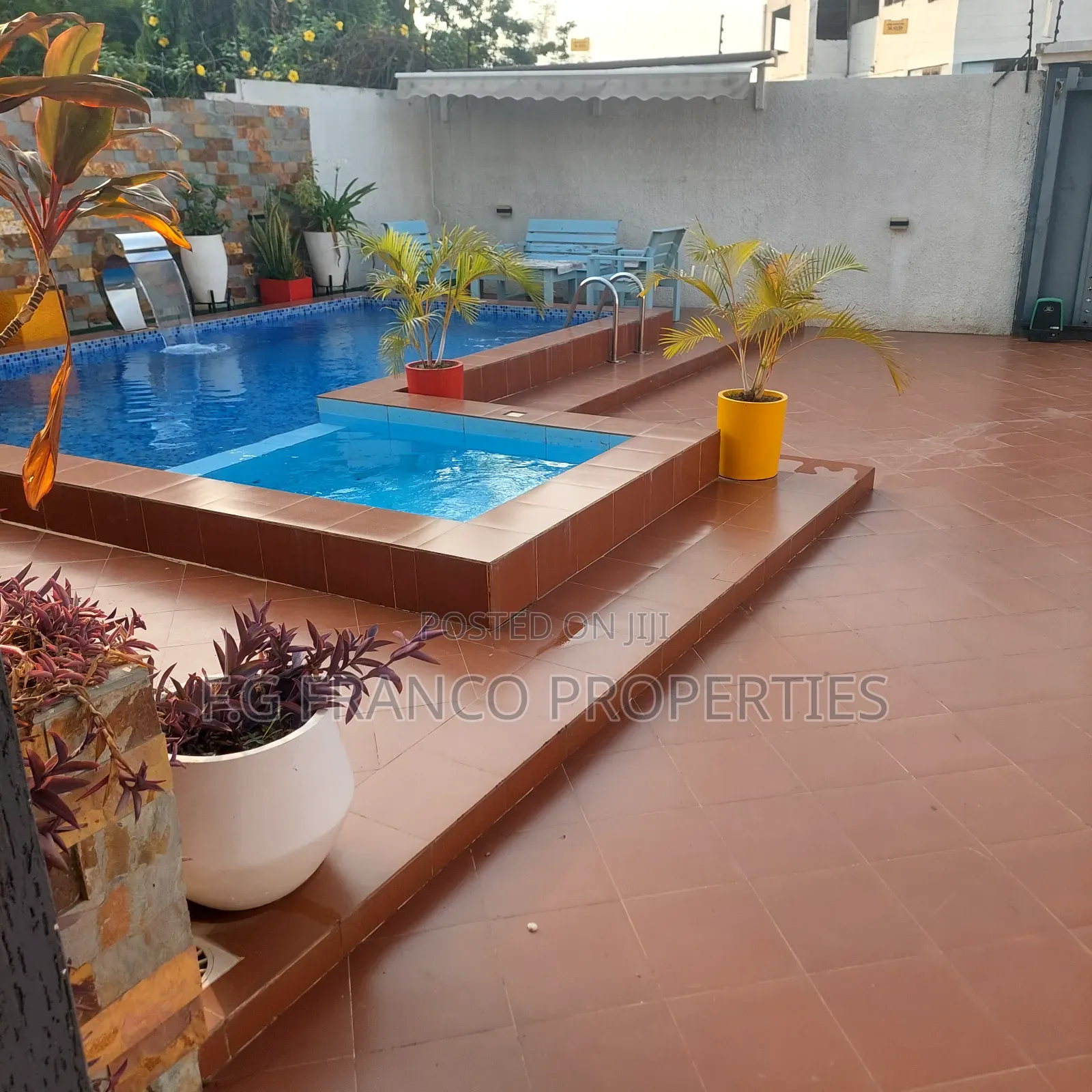 Furnished 4bdrm House in Kg.Franco Properties, East Legon for rent in East Legon