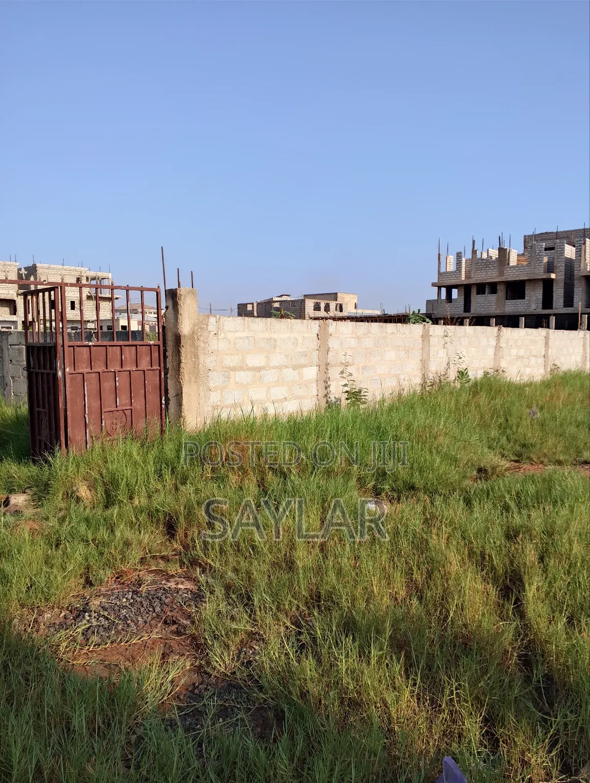 2 Plots Already Fenced at a Very Developed Area Klagon in Tema Metropolitan
