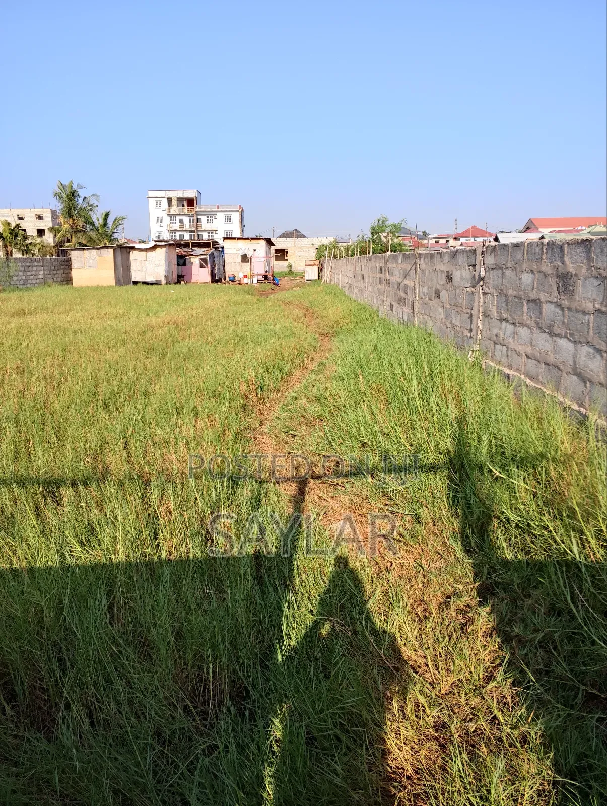 2 Plots Already Fenced at a Very Developed Area Klagon in Tema Metropolitan