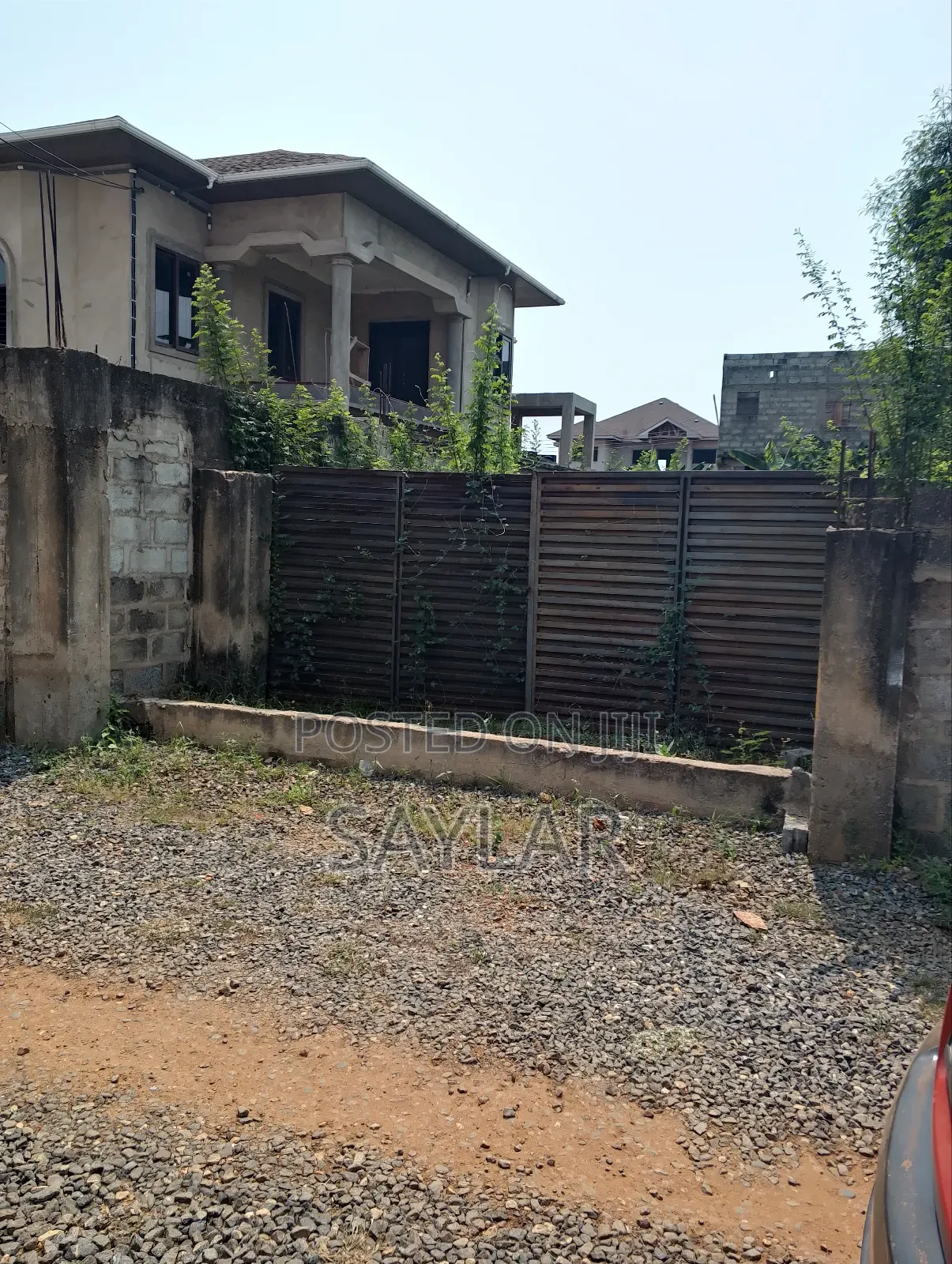 Full Plot Fenced With Gate for Hot Sale Comm25 in Tema Metropolitan