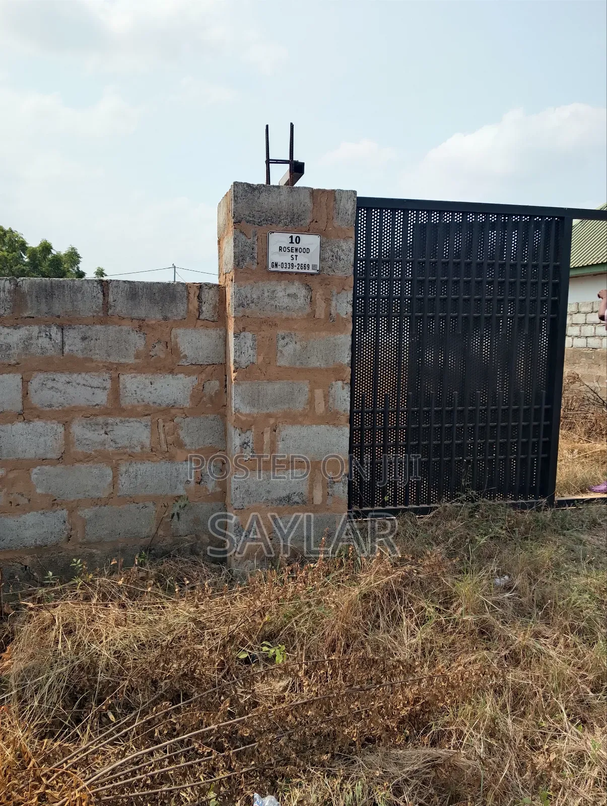 Full Plot Already Fenced With Gate for Hot Sale Comm25, Savanna Rd in Tema Metropolitan