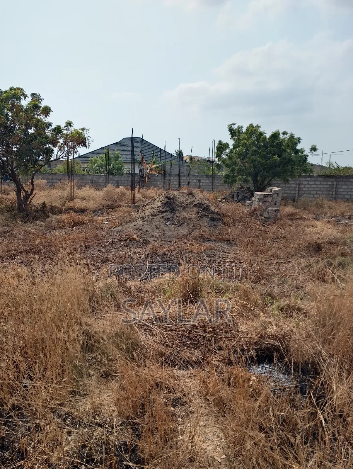 Full Plot Already Fenced With Gate for Hot Sale Comm25, Savanna Rd in Tema Metropolitan