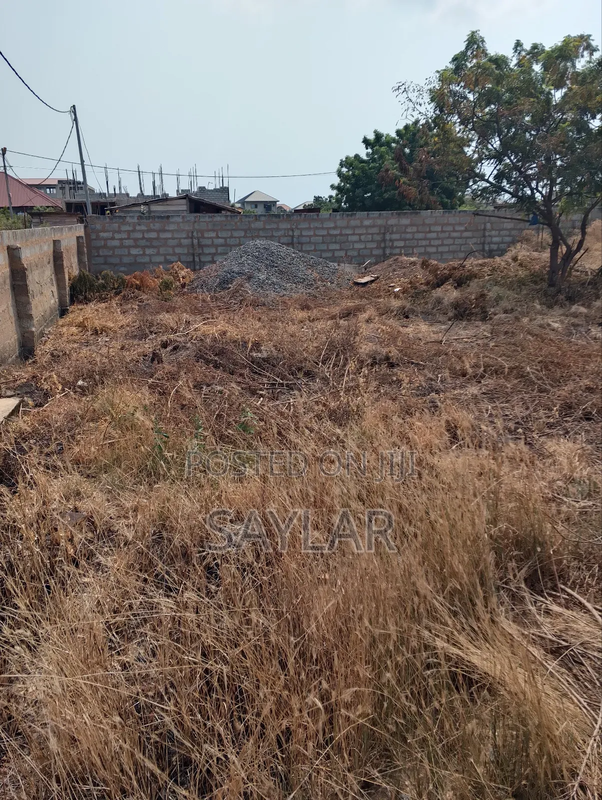 Full Plot Already Fenced With Gate for Hot Sale Comm25, Savanna Rd in Tema Metropolitan