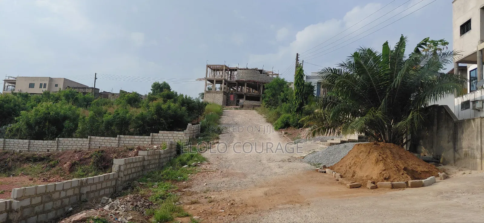 A Registered Plot of Land for Sale in Bortiano