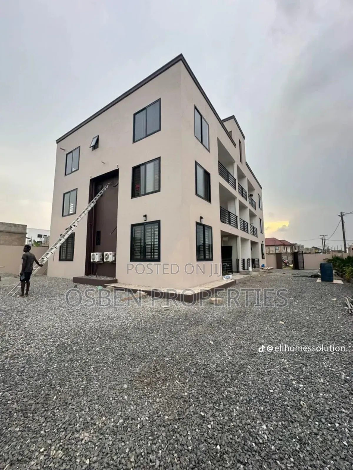 2bdrm Apartment in Osben Properties, Lashibi for rent in Lashibi