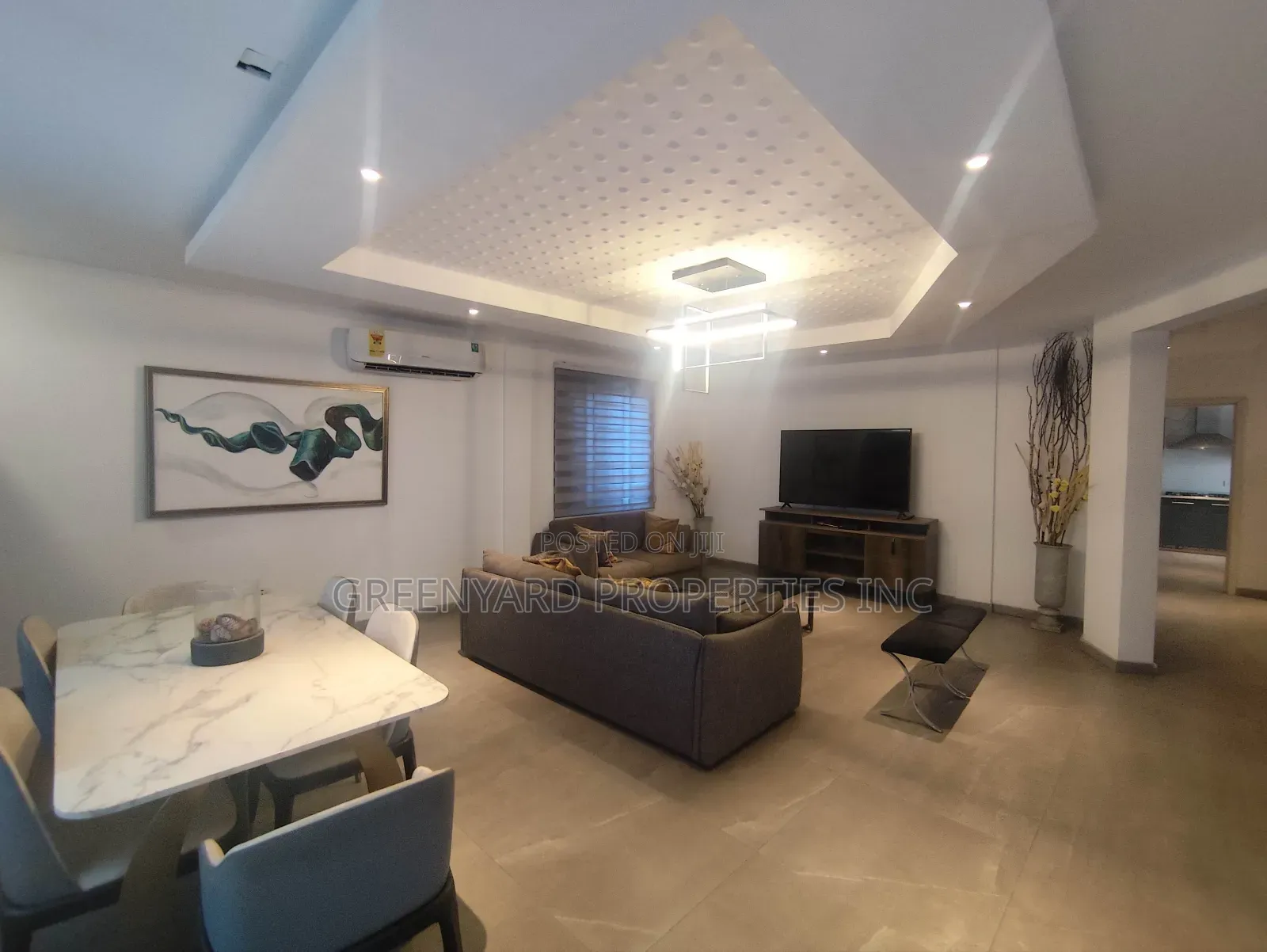 Furnished 3bdrm Townhouse / Terrace in Adjiringano, East Legon for rent in East Legon