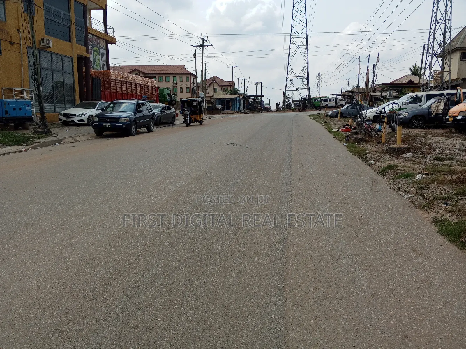 3 Bedroom 3 Stores Main Road Directly for Sale in Kasoa