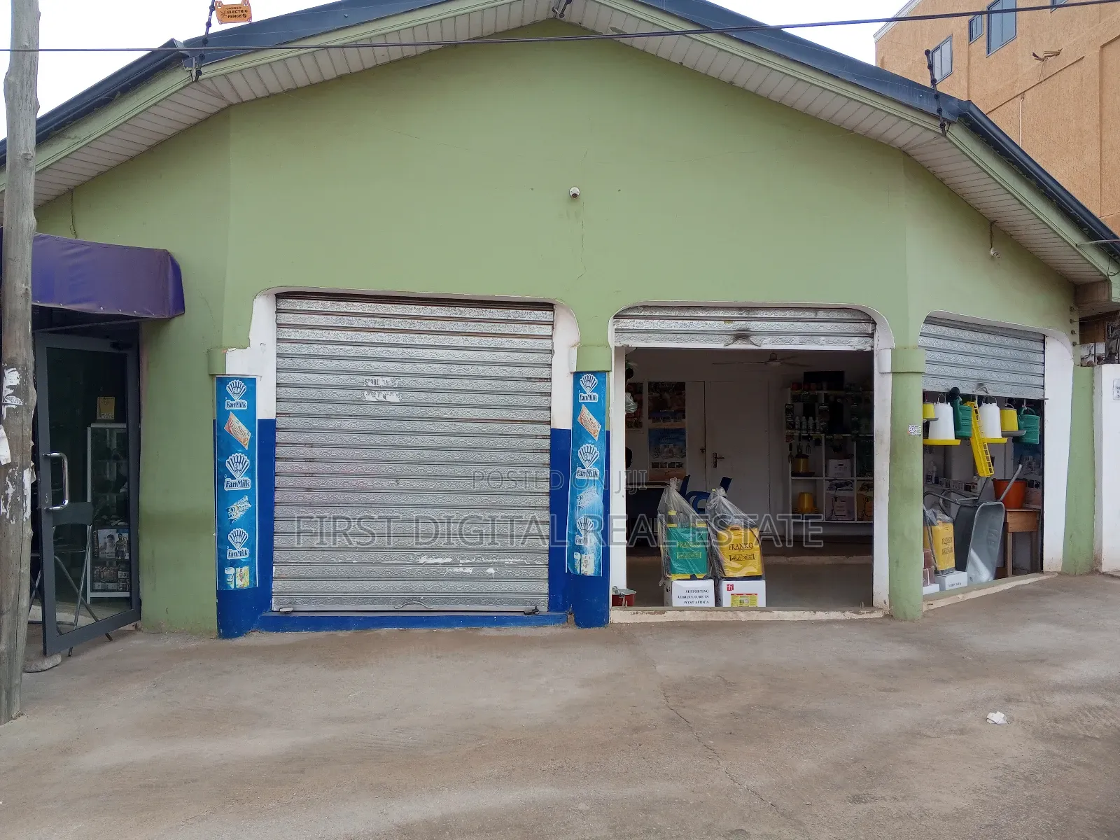 3 Bedroom 3 Stores Main Road Directly for Sale in Kasoa