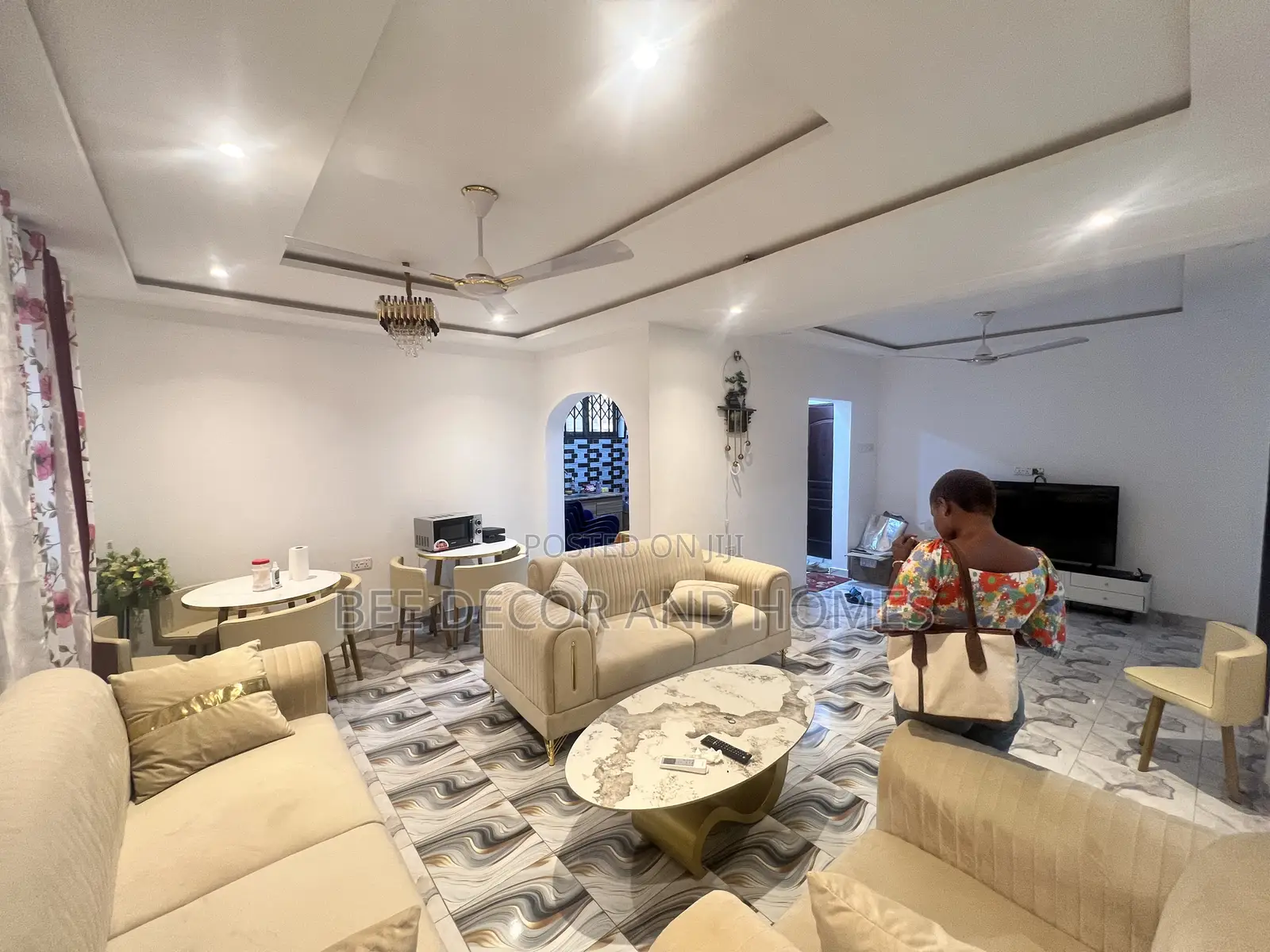 Furnished 2bdrm Apartment in Bee Decor & Homes, East Legon for rent in East Legon