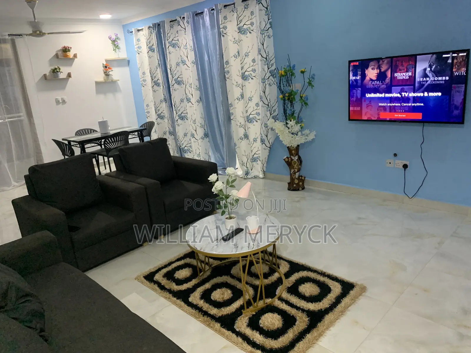 Furnished 2bdrm Apartment in Akweteyman, Market for rent in Market